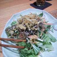 魚匠 基  大門町 - じゃこサラダ
                    
