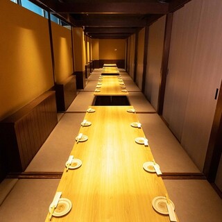ゆったりくつろぎ足伸ばせる掘りごたつお座敷宴会場☆