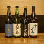 横浜すきずき - 4合瓶の日本酒も随時ご用意！