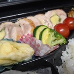 キッチン ブルー グローブ - 鶏もも肉とチーズのガランティーヌ