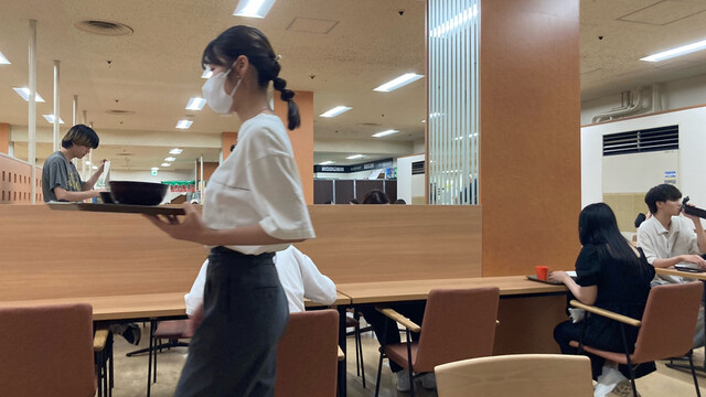 Aoyama Gakuin Daigaku School cafeteria Shichigokan Chika photo 5