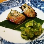 鰆西京焼きとタケノコの木の芽♪