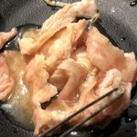 焼肉きんぐ - 鶏皮！美味しい！