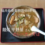 平野屋 - カレーカツそば