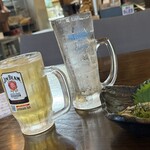 焼きもの家 慶 - ジムビームハイボールでチェイス^_^