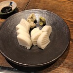 蕎麦小路 さわらび - 板わさ(小田原産) 