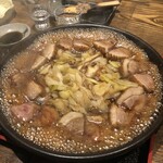 蕎麦小路 さわらび - 合鴨の陶板焼き(大)