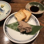 蕎麦小路 さわらび - 本日のお魚(肴)つまみ、鮎のパテ