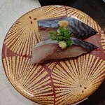 活魚廻転寿し 水天 - さば