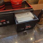 活魚廻転寿し 水天 - ほうじ茶