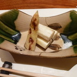 島之内 一陽 - ホワイトアスパラの塩焼き