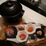Otokomae Ryourisakana Okazu - 大人気1日限定3食炊きたて土鍋御飯。