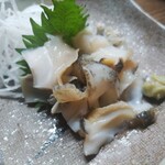 味の蔵どんつく - つぶ貝の刺身