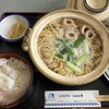 レストラン とれた亭 - 鍋焼きラーメンセット（ごはん付き）