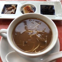北京ダック専門店 銀座芳亭 - フカヒレスープ
