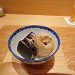 吉い - 黒蜜寒天とコーヒーのアイス