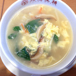 大阪王将 - 野菜スープ