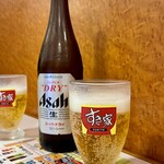 すき家 - ドリンク写真:スーパードライ