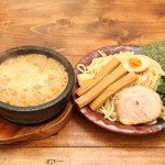 竹本商店☆つけ麺開拓舎 - 名物　濃厚豚骨伊勢海老つけ麺