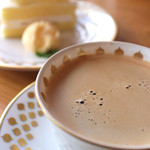 えんのお菓子屋さん - コーヒーとセットだと シャーベット付き