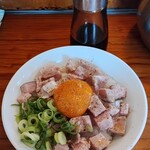 浜堂ラーメン - チャーシューごはん