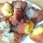 琉球銘菓 三矢 - 1個 120円  持ち帰り 半分に割って冷凍