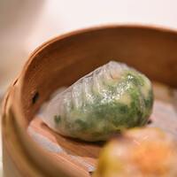 家寶 跳龍門 - 《本日點心（このひのむしやしなひ）》、"蔬菜蒸餃（あをものむしかうじ）"
