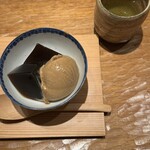 吉い - コーヒーアイスと黒糖寒天