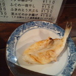 晩杯屋 - フグの一夜干し150円