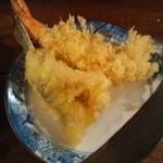 晩杯屋 - 天盛り（エビ・メゴチ）180円