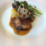 ル ボークープ - 前菜：フォアグラのソテー スペイン風
