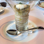 ル ボークープ - 前菜：ふきと白身魚のタルタル　ふきのとうタップナードソース