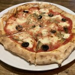 CAFE あめんぼ - シチリアーナ風里山ピッツァS