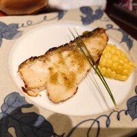 土佐料理 祢保希 赤坂店 - 週替り定食:黒むつ柚子胡椒焼き