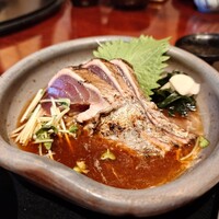 土佐料理 祢保希 赤坂店 - 週替り定食:鰹のたたき