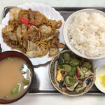 大衆食堂ちとせ - 焼きそば定食ご飯大