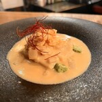 和フレンチバル村塾 - 鮮魚の酒蒸し