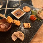 和フレンチバル村塾 - 前菜盛り合わせ