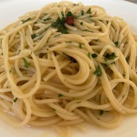 コラトゥーラディアリーチ（アマルフィ海岸チェターラの魚醤）のスパゲッティ