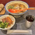 烈志笑魚油 麺香房 三く - 