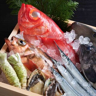 豊洲市場直送の鮮魚で握るこだわりの寿司
