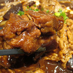 あんぷく - 牛すじカレーのおうどん 1100円