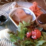 和家Ami - なごやかまかないランチ(1000円)　玄米ごはんとお味噌汁も付きます