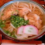 とり天うどん700円也☆