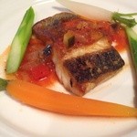 ビストロ ポップコーン - 春ディナーその６：絶妙な塩＆焼き加減