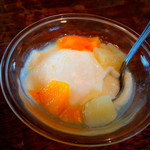 COMPHO - ホリデーランチセット デザートの杏仁豆腐