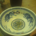 龍上海 - からみそﾗｰﾒﾝ大盛￥105完食です