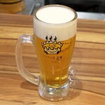 シウマイ堂 正屋 - プレミアムモルツ生ビール