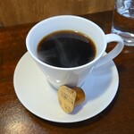 キッチン ブルー グローブ - ホットコーヒーのアッブ