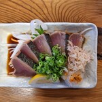 おぐろのまぐろ - 今日も旨いカツオタタキ@気仙沼。